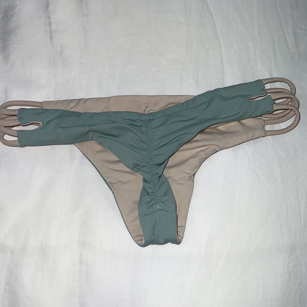 NWOT KOA Swim Sunrise Reversible Bikini Top & Night Sky Bottom - Picture 5 of 8